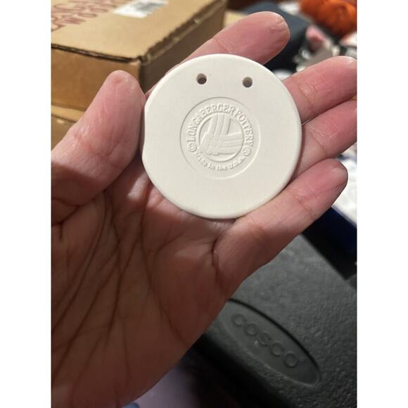 Longaberger Basket Menorah Tie On Jewish Hanukkah Candle Centerpiece ornament - Picture 2 of 2